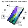 Tempered Reinforced Glass Screen Protector Film Case For iPad 2 3 4 /5 Air For iPad Mini 1 2 3 4 Clear Front Films without retail package