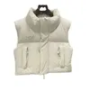 Brand Women's Vests casual new high-grade triangular badge super warm thickened