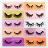 Wholesale Lashesミンクナチュラルロングアイラッシュふわふわまるまつげの延長はバルクでのFaux CILSを作ります