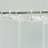 Ufiriday przezroczystą zasłonę prysznicowa Wodoodporna plastikowa l linijka przezroczystą dla Mączńca łazienki Peva Bath S LJ200827
