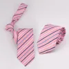 Cravatte Sitonjwly da uomo d'affari per uomo donna cravatte in poliestere banchetto matrimonio sposo fiocco personalizzato LOGO1