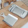 Mutfak Gadgets Paslanmaz Çelik Zencefil Basın Kırıcı Mini Sarımsak Grater Dilimleyici Wasabi Kıyıcı Kesici Pişirme Araçları