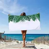 Sublimation Serviette De Plage Vierge Polyster Couverture Souple Séchage Natation Douche DIY Serviettes De Bain pour Adultes