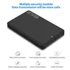 25 inch USB30USB20 Hard Drive Case HDD SSD Case USB to SATA Adapter External Hard Disk Enclosure3298190