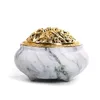 Metal Caps Ceramics Censer Handicraft Fragrance Lamps Fashion Universal Indoor Room Incense Burner Eco Friendly Sell Well 5wl J1