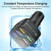 15A Car Charger 6 USB Ports 12V/24V QC3.0 Charger Adapter 5V/3A Fast Charging For Mobile Phone