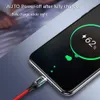 Cavo di ricarica 3 in 1 Linea 2A Cavo di ricarica multi-veloce intrecciato in nylon Tipo C Cavo micro USB per Samsung Xiaomi Android Phone Wire