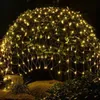 Xmas Decorations LED 낚시 그물 끈 깜박이는 조명 패션 야외 방수 크리스마스 결혼식 별이 빛나는 장식 lights269G