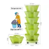 PP Three dimensional Flower Pot Strawberry Basin Multi layer Superimposed Cultivation Vegetable Melon Fruit Planting Y200723276e