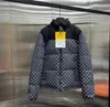 Uomo Donna classico Piumino Piumino da montagna Designer di lusso Maschile Cerniera calda Capispalla Stand Plaid Collari Cappotto invernale Abbigliamento uomo pluze taglia 3xl