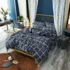 Solstice Grå Starry Sky Fashion Soft Companter Bedding Sets King Full Twin Size Bed Linings Duvet Cover Pillowcase Lakan LJ200819