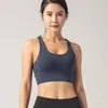 Sport Bra Yoga Outfits Kvinnor Underweasr Running Yoga Vest Shock Fast Samla formade Fitness Sexiga Korsback Tank Toppar