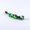 Colorful 4.3 inch Rifle Silicone Smoke Pipe Tobacco Cigarette Pipes Handy mini Smoking Pipes