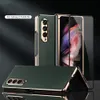 Dla Samsung Galaxy Z Fold 3 W22 Ultra cienkie składane tylne okładka odporna na wstrząsy telefonu komórkowego z ekranem Protactor307v42899681509676