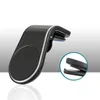 L Form Magnetisk biltelefonhållare Luftventilhållare i bil GPS Mobiltelefonhållare för iPhone 11 Pro för Samsung Bracket