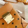 2021 Luxury merkontwerper Brown Cosmetic Bag Mailbox hele ontwerper Women039S Highqueal Lederen Stationery Wallet3647443