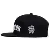 Toptan 2019 Yeni Compton Nakış Beyzbol Kapağı Hip Hop Kapakları Düz ​​Moda Spor Şapkası Unisex Ayarlanabilir Baba Şapkaları T200116