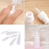 Key Rings 1pc White Vacuum Plastic Nasal Spray Bottles Pump Spray Nose Fog Mist Bottle For Medical Packaging 5ml 10ml 15ml 20ml 30ml Swy bbyIYc