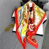 Women Leopard Silksatin Head Square Hijab Scarf New Fashion Print Beach Shawl Wraps Scarves8649570
