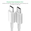 Dual Type C to type C USB cable 100W 5A PD fast charging cable with E mark chip for Macbook Samsung Huawei Xiaomi