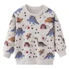 16 Styles INS Junge Kinderkleidung Kapuzenpullover 100 % Baumwolle Dinosaurier Digger Verschiedenes Design Druck Frühling Herbst Oberbekleidung Kind Freizeitkleidung