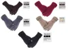 Écran tactile hiver gants chauds Textile à la maison dames doigt complet mode peluche à l'intérieur du poignet mitaines solide gant plus chaud WY8683828178