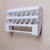 Adorehouse WallMount Paper Suppil Bottle Bottle Storage Rack 4 en 1 Cortero de plástico Mutifunción Organizador de cocina C10031195675