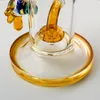 Новый Dab Rig Толстый бонг Насадка для душа Perc Прямая трубка Стеклянные водяные бонги Нефтяные вышки Пьянящая стеклянная водопроводная труба со стеклянной чашей CS1223