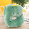 Plush gifts cross border can intervene cartoon cute warm pillow plush toy for students