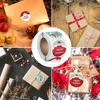 buon natale etichette adesive roll round christmas tags 500 adesivo natale buste decorative sigilli adesivi per scatole regalo di carta hh93357