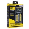 Authentic Nitecore UM2 Universal Charger for 16340 18650 14500 26650 20700 21700 Battery US EU AU UK Plug Intellicharger Battery Q517z