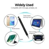 Universal 2 i 1 styluspenna Teckning Tablet Pennor Kapacitiv skärm Caneta Touch Pen för Mobile Android Telefon Smart Penct Tillbehör