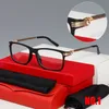 Designer Fashion optical frames luxury men and women Square business casual style shape sunnies Framed Spectacles classic Simple b311H