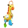 Высокое качество Top Baby Plush Toy Giraffe Pull Bell Многофункциональная кровать, висит для прививки Учебные Tehher Toys Лучший подарок LJ201113