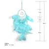 Two Rings Originality Dream Catcher Net Study Room Wall Hanging Wind Chime Pendant Simplicity Decoration Pink Pendant Hot Sale 10ms M2