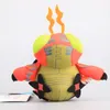 8 pezzi / set Digimon Adventure Agumon Gabumon Tailmon Tentomon simpatico ciondolo in peluche con portachiavi regalo per bambini LJ201126