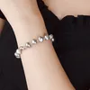 ASHIQI – Bracelet de perles baroques naturelles pour femmes, en argent Sterling 925, bijoux cadeau, 8-9mm, Q1118224Q
