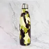 Akkoki 500ml Camouflage Boccette sottovuoto in acciaio inossidabile Thermos Bottiglia sportiva Thermocup Bottiglia termica per termocoppia acqua Y1223