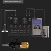 V8 SOUND CARD O SET INTERFACE EXTRAL USB LIVE MICROPHONE SOUND CARD PLUITOOTH FORCE for Computer PC PHONE Mobile Singin11689032