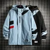 Spring Automne décontracté Hip Hop Streetwear Cardigan Zipper Up Jacket for Men S Brand Baseball Vêtements surdimensionnés 5xl 6xl 7xl 220301