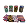 44 Colors Two Size Slim Can Beer Insulators Premium Keychains Neoprene Beverage Cooler Collapsible Cola Soda Bottle Koozies Cactus Leopard By Sea