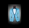 new arrival men slim fit suit mens suits with Pants Black Sequin shiny Blazer Jacket wedding tuxedos men's suits