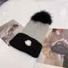 Designer cap vinter patchwork stickad hatt unisex varm beanie mode retro vilda hattar utomhus kvinna skidkeps casual skalle keps