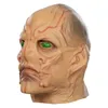 Star Cosplay Trek Lt. Saru Masque Adulte Latex Masque Complet Halloween Party Costume Prop1