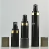 15ml Airless Spray Pump Black Empty Bottle 30ml Lotion Cosmetic 50ml Emulsion 30pcs/Lot