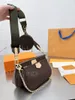 Bayan Tasarımcılar Omuz Çantaları Crossbody Çanta Yüksek Kalite Alışveriş Cüzdan Lüks Cüzdan Sırt Çantası Çanta Çantalar Unisex 3-piece Set 2 Renk