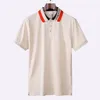 أزياء بولو قميص تي شيرت مصمم بولو بلايز التي شيرت تي شيرت تيز التطريز قمصان للرجال بلايز بولو طية صدر السترة زر القطن بلون أعلى حجم كبير