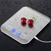 Stainless Steel Digital USB Kitchen Scales 10kg/5kg Electronic Precision postal Food Diet scale for Cooking Baking Measure Tools LJ200910