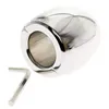 2021 cockring OVALI A SFERA BARELLE In acciaio inox l Scroto Ciondolo Testicolo Peso pene Restraint Lock Ring GIOCATTOLO DEL SESSO GIOCATTOLI PER ADULTI 35601441