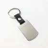 Stainless Steel Bottle Opener Keychain Pendant Portable DIY Keychain Corkscrew Creative Gift Keyring